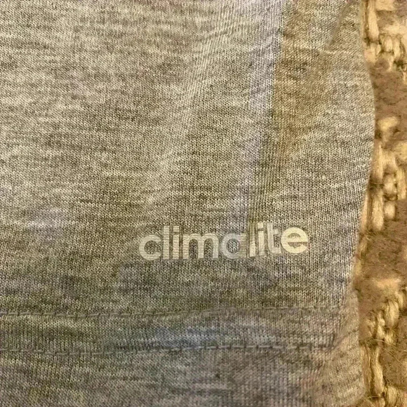 Kansas Jayhawks Adidas Climalite long sleeve size 2XL color Gray - Picture 5 of 5